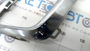 Right muffler frame VW Tiguan 18 - chrome, scratches