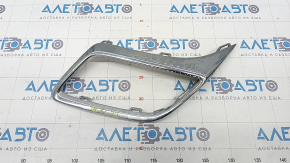 Left muffler frame VW Tiguan 18 - chrome, scratches
