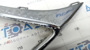 Left muffler frame VW Tiguan 18 - chrome, scratches