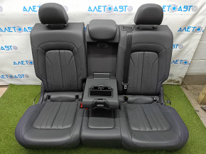Rear row of seats 2nd row Audi Q5 80A 18-20 leather black with heating, Standard