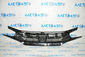 Radiator grille grill Honda Civic X FC 16-18 complete with central chrome