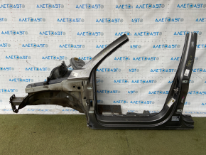 Front left quarter VW Tiguan 09-17 graphite, with central pillar, butts