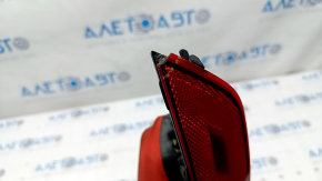 Rear bumper light left Audi Q5 80A 18-20 scratches, chip, micro-crack