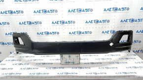 Bare front bumper VW Tiguan 18- graphite LD7X, dented, scratches