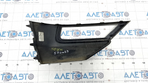 Left fog light frame VW Tiguan 18 - structure, scratches
