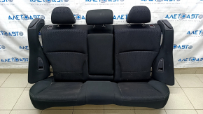 Rear row of seats 2nd row Subaru Outback 15-19 cloth, black, for cleaning