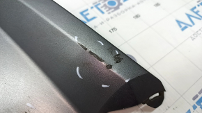 Adjustment of the front bumper lower VW Tiguan 18 - scratches, dented