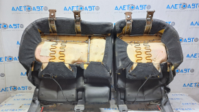 Rear row of seats 2nd row Nissan Murano z52 15-17 black leather, lining defect, dented, dry cleaning required