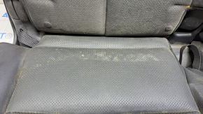 Rear row of seats 2nd row Nissan Murano z52 15-17 black leather, lining defect, dented, dry cleaning required