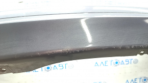 Bare rear bumper BMW 3 F30 12-15 for parking sensors, graphite, scratches