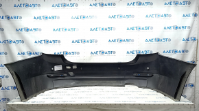 Bare rear bumper BMW 3 F30 12-15 for parking sensors, graphite, scratches