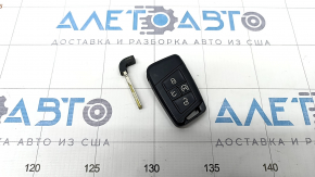 Key VW Tiguan 18-keyless 5 buttons, type 2, prongs