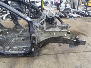 Front right quarter Toyota Rav4 19- on the body, black, painted