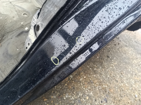 Quarter wing rear left Toyota Rav4 19-20 on the body, black, painted, pokes