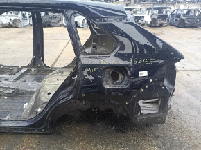 Quarter wing rear left Toyota Rav4 19-20 on the body, black, painted, pokes