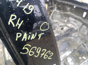 Body pillar central right Toyota Rav4 19- on the body, painted, pokes
