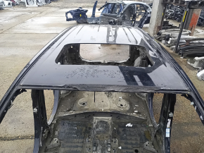 Metal roof Toyota Rav4 19 - under the hatch, on the body, painted, dent, bump