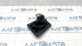 Gear knob VW Tiguan 18 - leather black, scratches