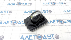 Gear knob VW Tiguan 18 - leather black, scratches