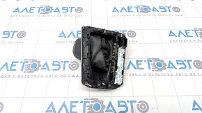 Gear knob VW Tiguan 18 - leather black, scratches