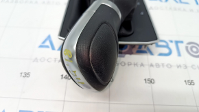 Gear knob VW Tiguan 18 - leather black, scratches