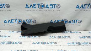 Door sill trim inner rear left Nissan Rogue 14-20 black, scratches