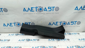 Door sill trim inner rear right Nissan Rogue 14-20 black, scratches