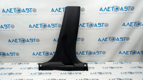 Center pillar trim lower right Nissan Rogue 14-20 black, scratches