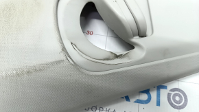 Upper center pillar trim left VW Tiguan 18 - gray, worn, needs cleaning