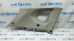Arch trim left upper Nissan Rogue 14-20 gray under 2 rows, scratch