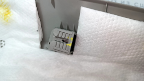 Front pillar trim upper left VW Tiguan 18 - gray, broken fastening