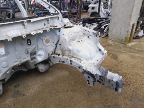 Front left quarter Lexus RX350 RX450h 16-22 white, on the body