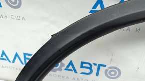 Rear right fender arch trim Nissan Rogue 14-20 structure, scratches, tear