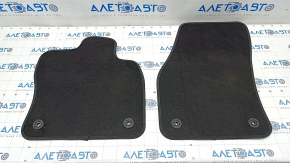 Set of interior mats for 5 seats VW Tiguan 18 - black cloth, for dry cleaning
