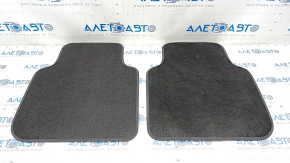 Set of interior mats for 5 seats VW Tiguan 18 - black cloth, for dry cleaning