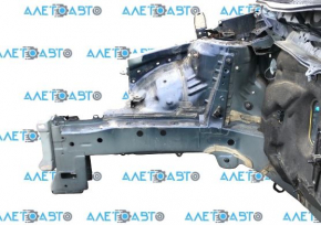 Front right quarter Toyota Prius 30 10-15 on the body, blue 8S6