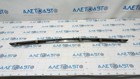 Lower rear bumper molding Nissan Rogue 17 - chrome, broken mount, scratches