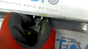 Lower rear bumper molding Nissan Rogue 17 - chrome, broken mount, scratches