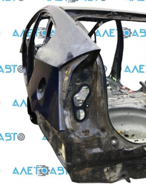 Quarter wing rear left Toyota Prius 30 10-15 on the body, blue 8S6, butt