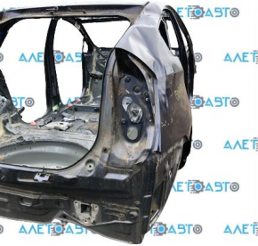 Quarter wing rear right Toyota Prius 30 10-15 on the body, blue 8S6, dent