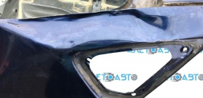 Quarter wing rear right Toyota Prius 30 10-15 on the body, blue 8S6, dent