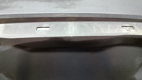 Bare rear bumper Nissan Rogue 17 - blue, scratches, cracked mount
