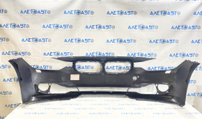 Bare front bumper BMW 3 F30 12-15 Under washer, without parking and side reflectors