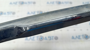 Lower rear bumper molding Nissan Rogue 17 - chrome, broken mount, scratches