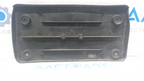 Front license plate area BMW 3 F30 12-18 abnormal hole, crack, deformed edges