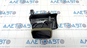 Front panel air duct deflector right Honda CRV 12-14 black with gray