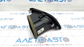 Front panel air duct deflector central left Honda CRV 12-14 black with gray