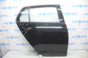 Door assembly rear right VW Golf 15- 5d black L041 butts