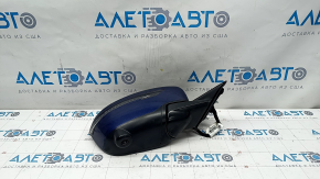 Side mirror right Nissan Rogue 17-20 15 pins, blue, heated, turn signal, camera