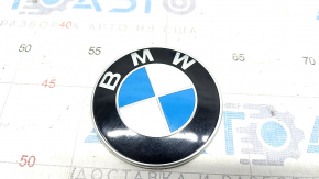 Emblem badge front bumper BMW 3 F30 12-18 sand